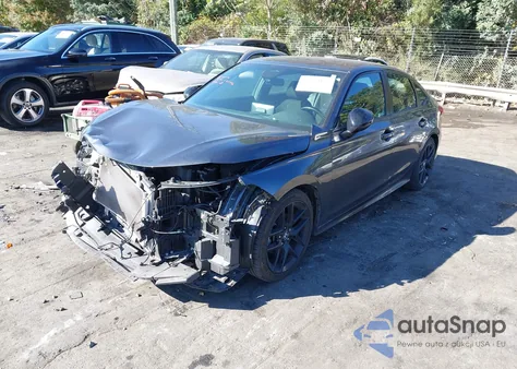 2022 Honda Civic Sport из США, поврежденный, VIN 2HGFE2F50NH574628